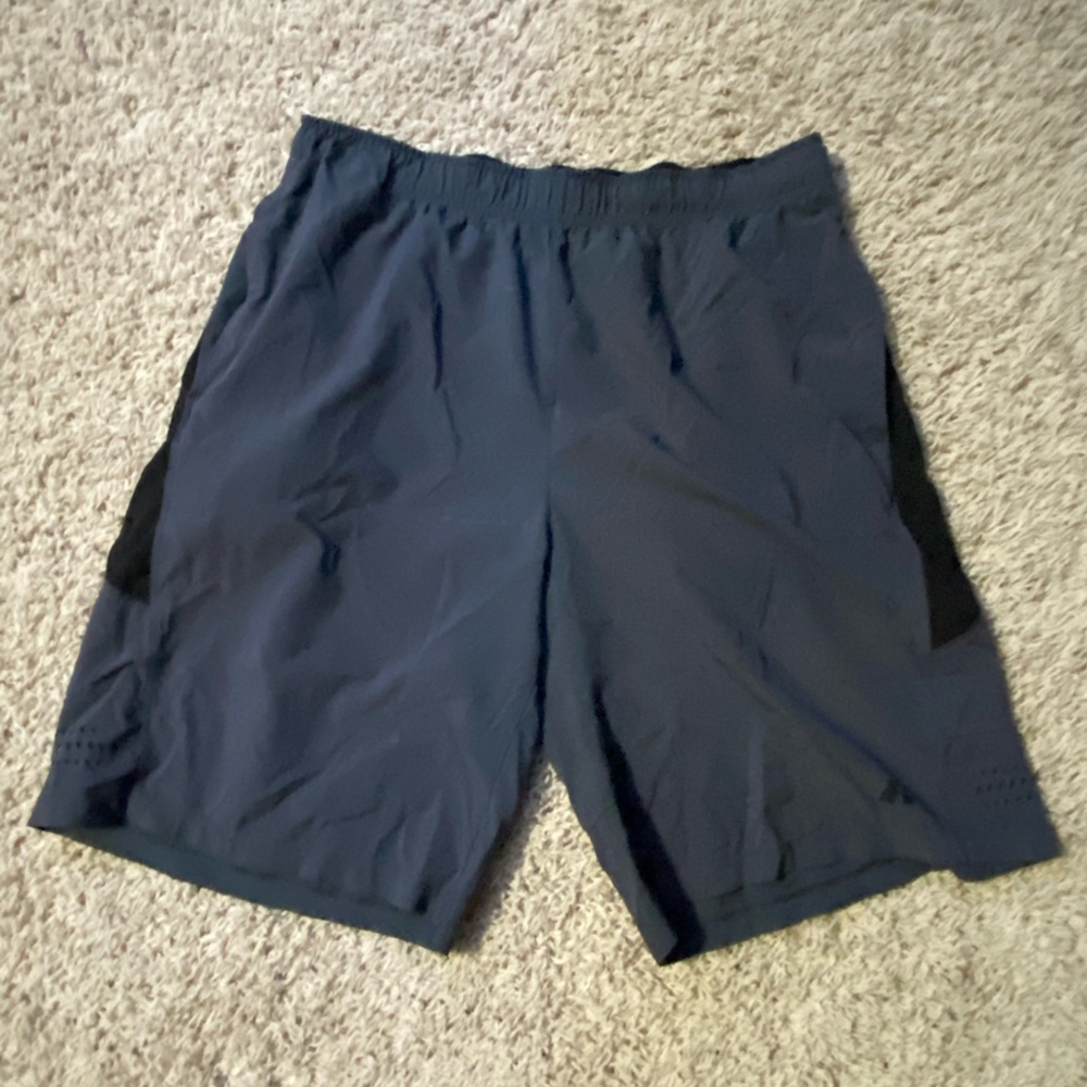 Russell grey and black shorts